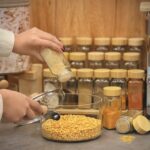 شیشه مکارتی درب بامبو